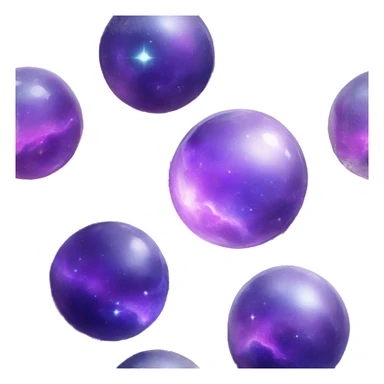 Nebula Gemstone Crystal Orb sticker
