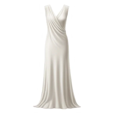 white cashmere dress sticker