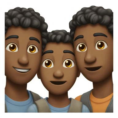 Three brothers sticker