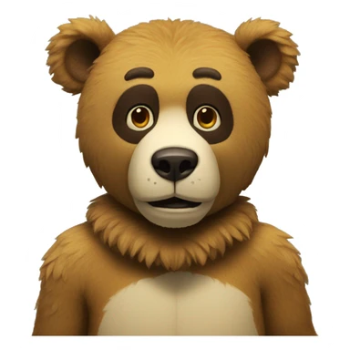 Oso animatronico sticker