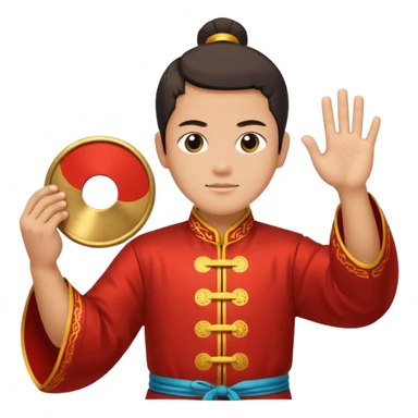 Chinese gong shou li sticker