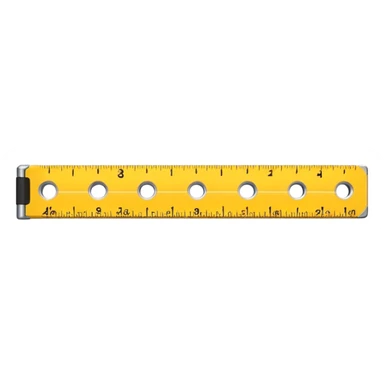 Measure tape sticker