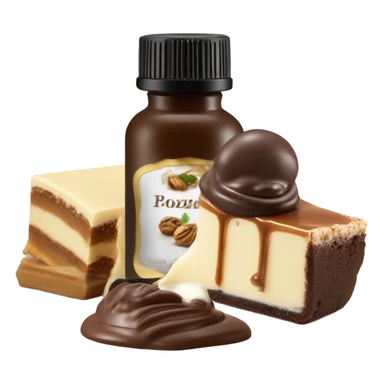 praline, vanilla, patchouli sticker