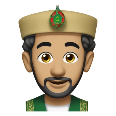 mohammed vi of morocco sticker