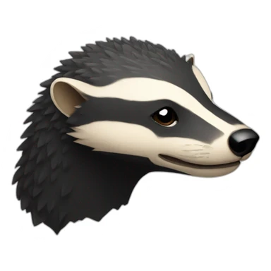 honeybadger, sticker