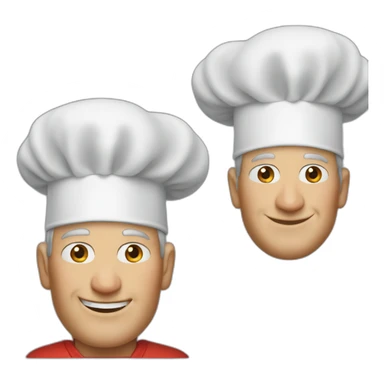 Tim Cook chef’s hat sticker