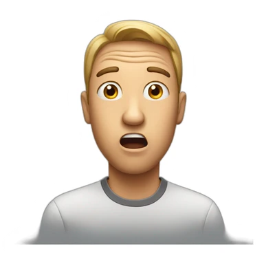 Surprised guy sticker