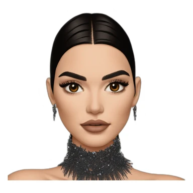 Kendall Jenner at the MetGala sticker