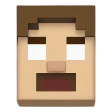 minecraft steve qui tombe dans le vide sticker