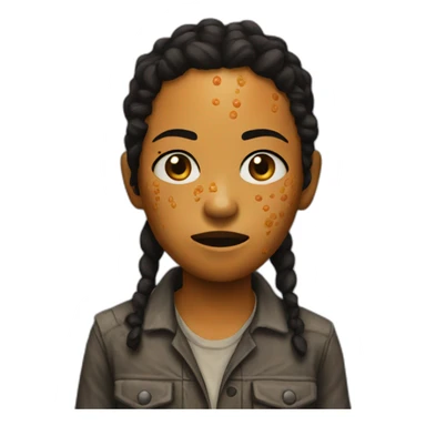 Clementine the walking dead sticker