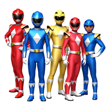 Power rangers  sticker