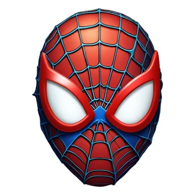 Spider-Man face same boo sticker
