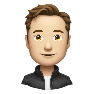 Elon musk En tenue de plongée sticker