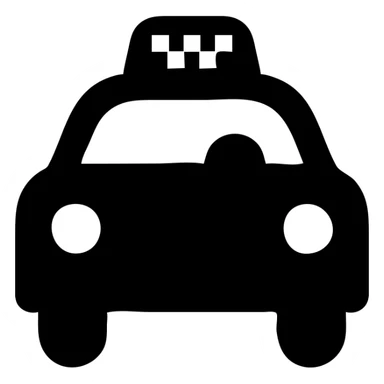 Djinn vodka taxi icon sticker