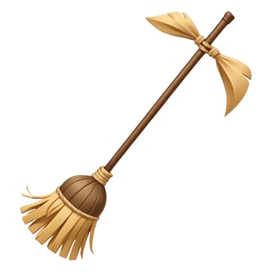 magic broomstick sticker
