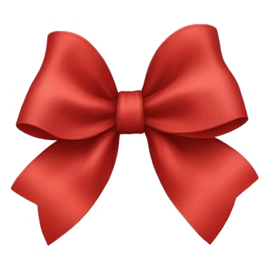 Big red bow sticker