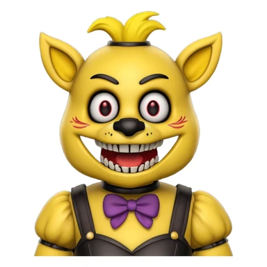 Chica from Five Nights At Freddy's Movie sticker