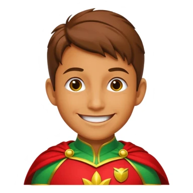 Robin from Batman super iconic look  sticker