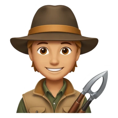 ich möchte ein Emoji eines Jägers sticker