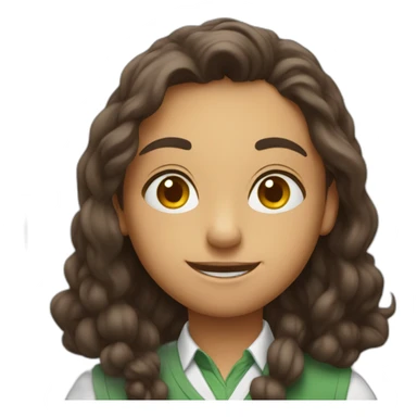 a confident student before a test sticker