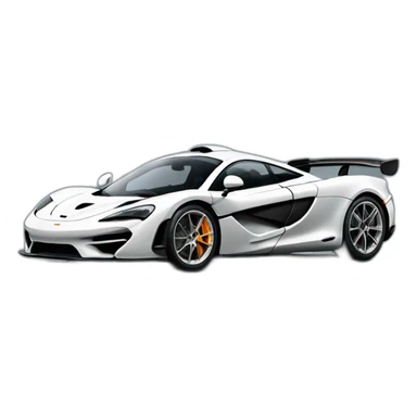 McLaren car F1 sticker