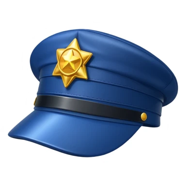 police cap sticker