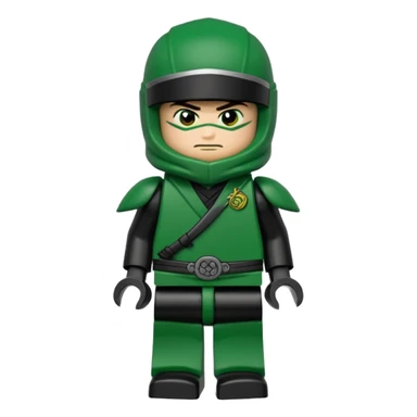 Lloyd garmadon's resistance NINJA suit from ninjago season 8 sons of garmadon sticker
