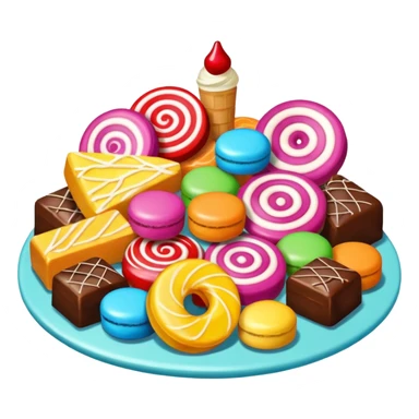 🍑🍒🍨🍧🍦🍡🍭🍬🍫🍰🎂🧁🧃🥋 sticker