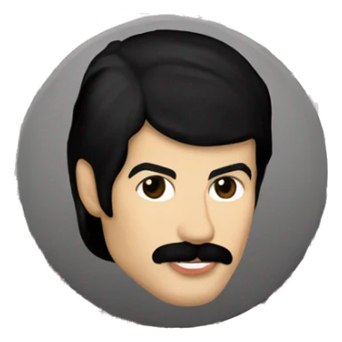 Freddie Mercury y Michael Jackson sticker