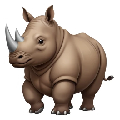 A kangeru with a rhino sticker