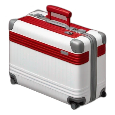 Rimowa red cabin sticker