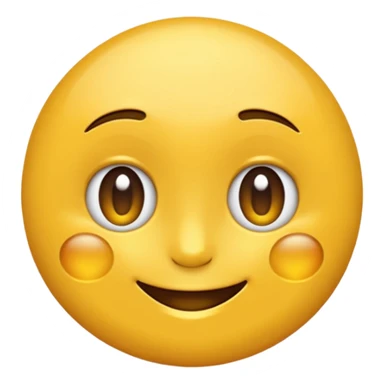 Emoji rond et jaune qui regarde à gauche de lui  sticker