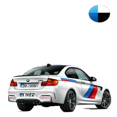 Logo bmw m performance  sticker