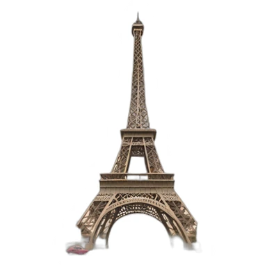 paris eiffel tower sticker