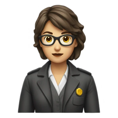 Investigadora sticker