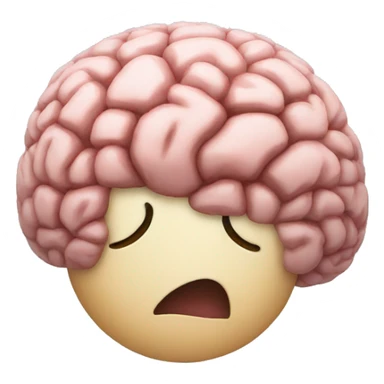 Brain freeze sticker