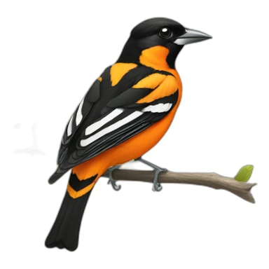 Oriole sticker