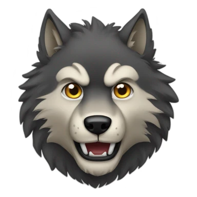 Warewolf sticker