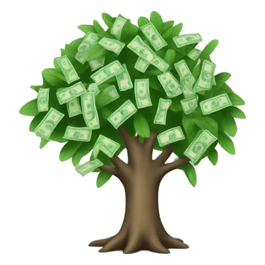Money tree  sticker
