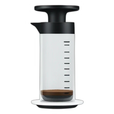 Aeropress with nike logo sticker