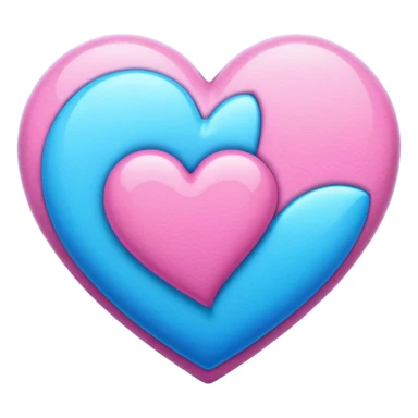 retro 90s themed heart sticker