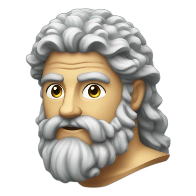 poseidon greek god sticker