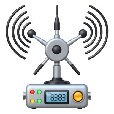 frequency sensor with antennas sticker