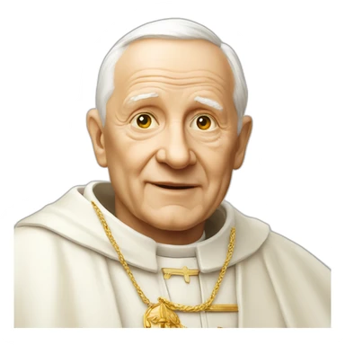 john-paul-ii-yellow-skin sticker