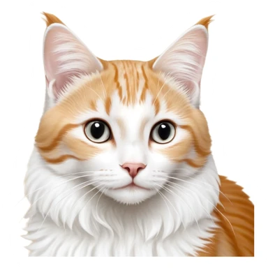 Британская белая кошка в фуражке офицера sticker