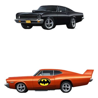 69 Nova Batman’s edition. Scary and fast. shaped like a mustang airplane and like a streamliner train  sticker
