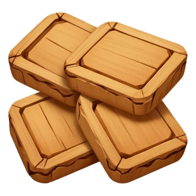 3 sandalwood chips sticker