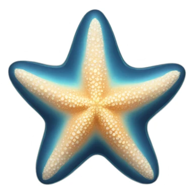 Blue Starfish sticker