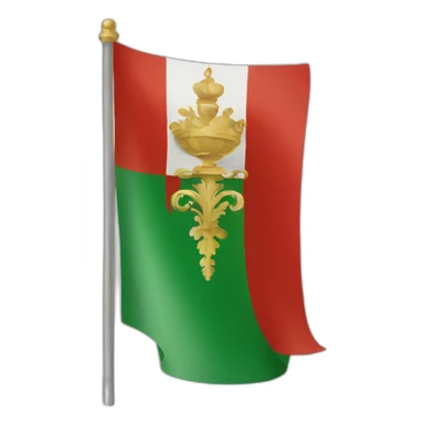 Venetian flag sticker