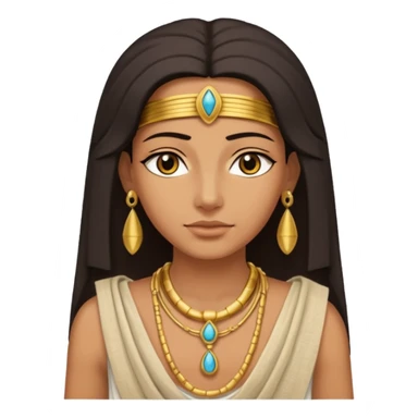 una ciudadana del antiguo egipto sticker